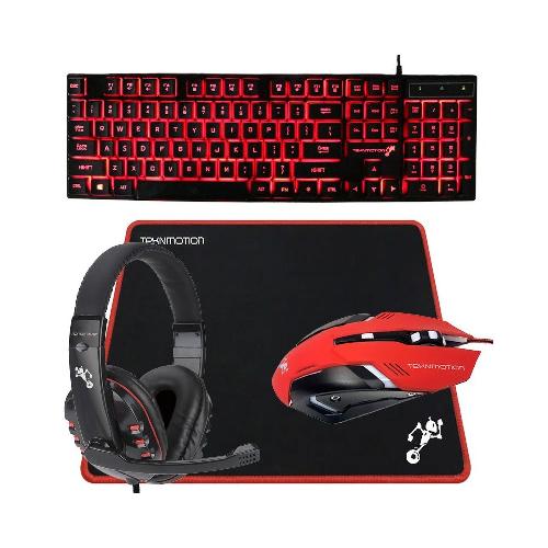 باندل گیمینگ تکنو میشن مدل Bundle 4 IN 1 Backlit - Teknmotion Bundle 4 IN 1 Backlit Gaming