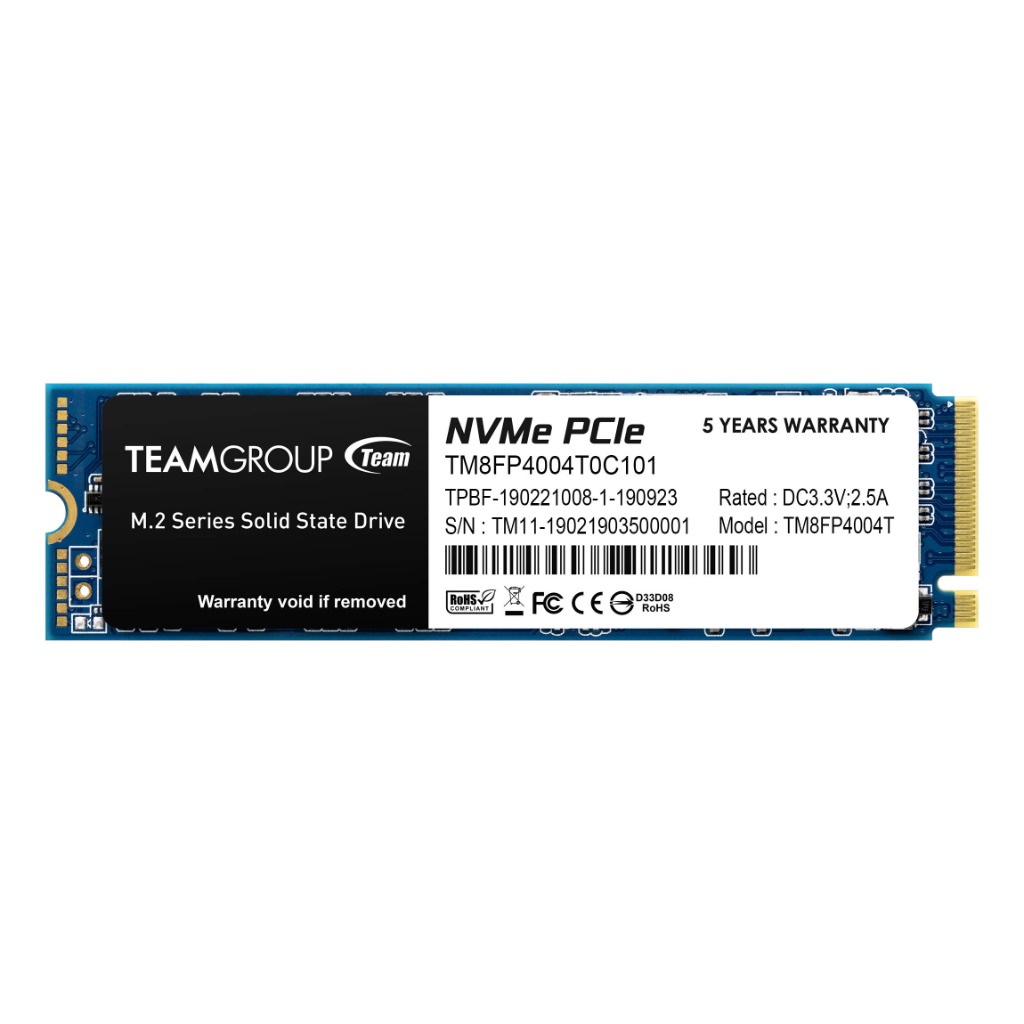 SSD Internal TeamGroup MP44 4TB