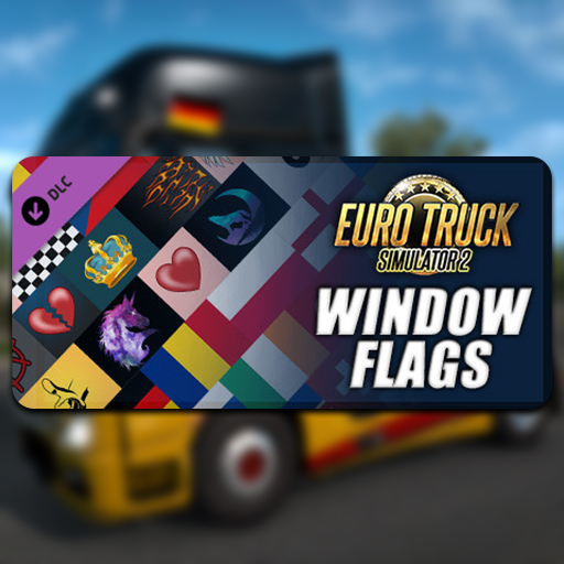 دی ال سی Euro Truck Simulator 2 – Window Flags