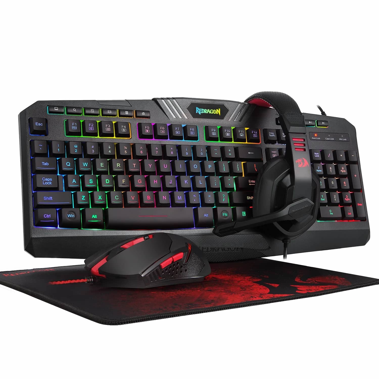 باندل REDRAGON ESSENTIALS S101-BA