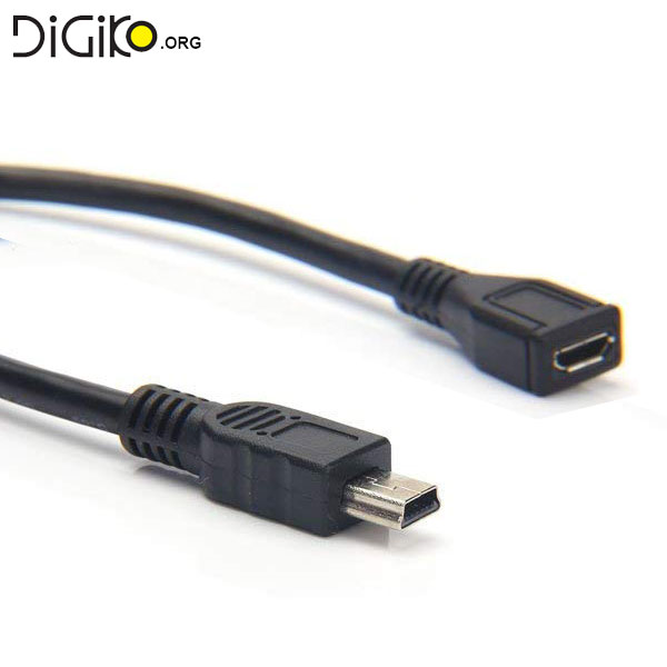 تبدیل میکرو USB ماده به مینی USB نری