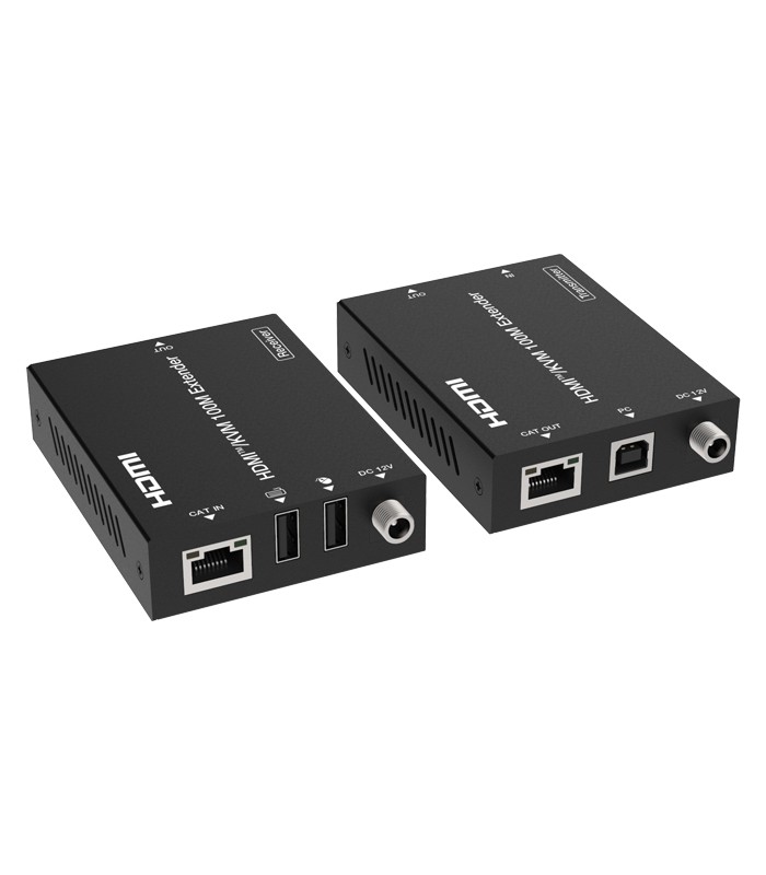 افزایش طول HDMI KVM بر روی کابل شبکه تا 100 متر فرانت FN-EK100