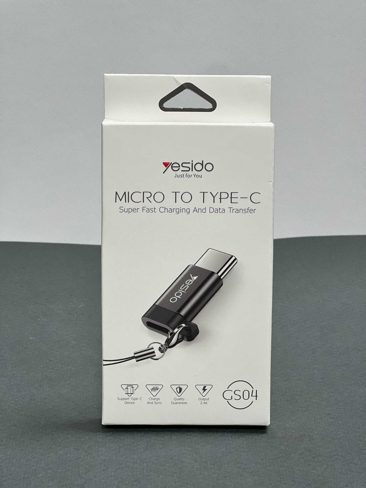 تبدیل MICROUSB به TYPE-Cبرند یسیدو مدلGS04