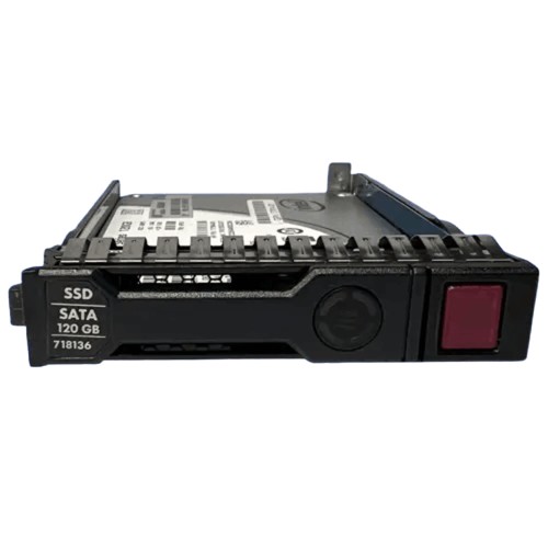 SSD سرور hp مدل 120GB SATA 6G 718136-001