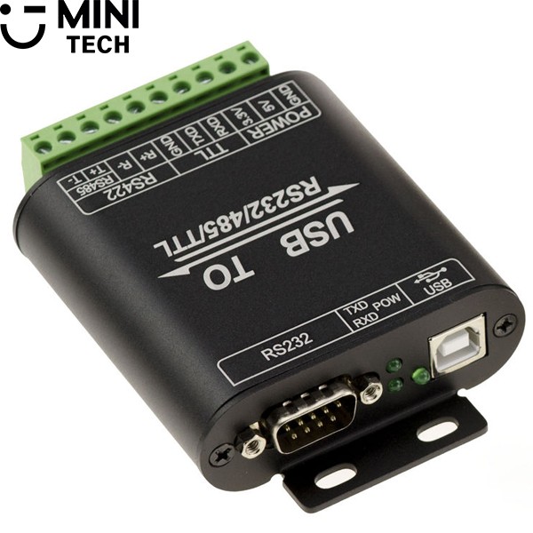 تبدیل صنعتی USB به RS232 / RS485 / RS422 / TTL مینی تک