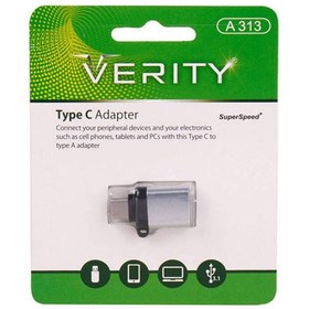 تبدیل VERITY Type-C TO USB مدل A313 – مشکی