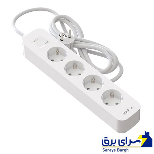 چهارراه برق هادرون Hadron مدل P24 با کابل 1.8 متری