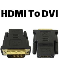 تبدیل HDMI مادگی به DVI نری پک نایلونی
