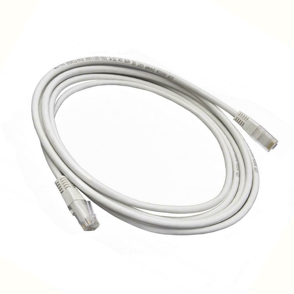 کابل شبکه یک و نیم متری cat 5 cable patch cord 1.5m