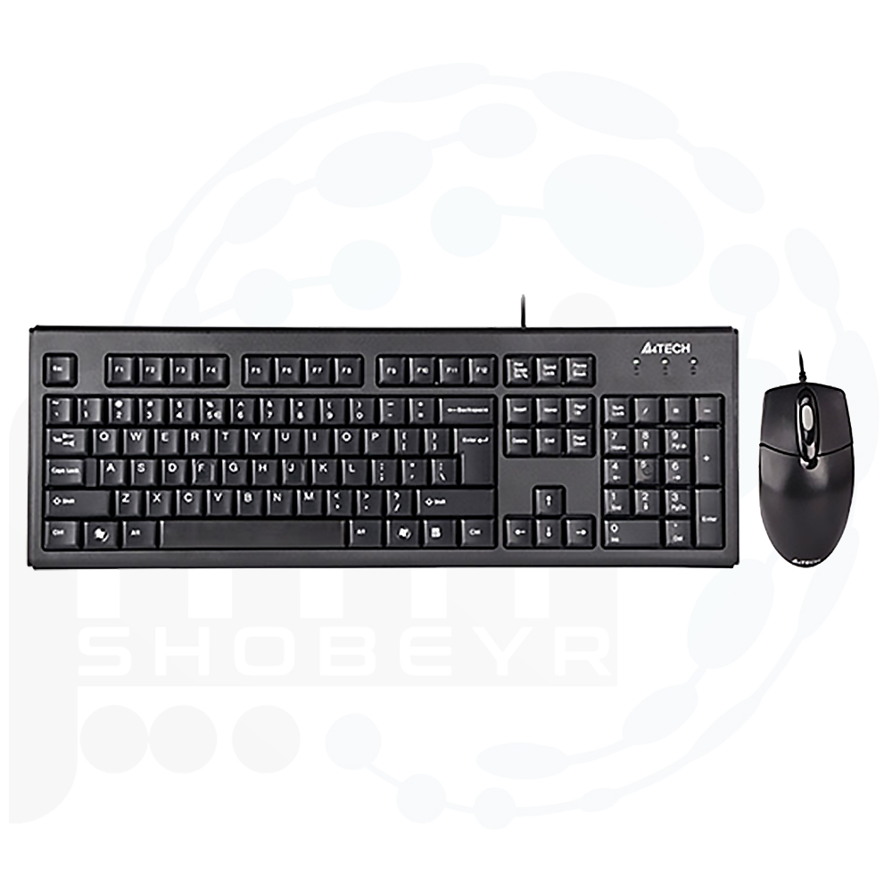 موس و کیبورد باسیم ای فورتک A4TECH KR-8372S