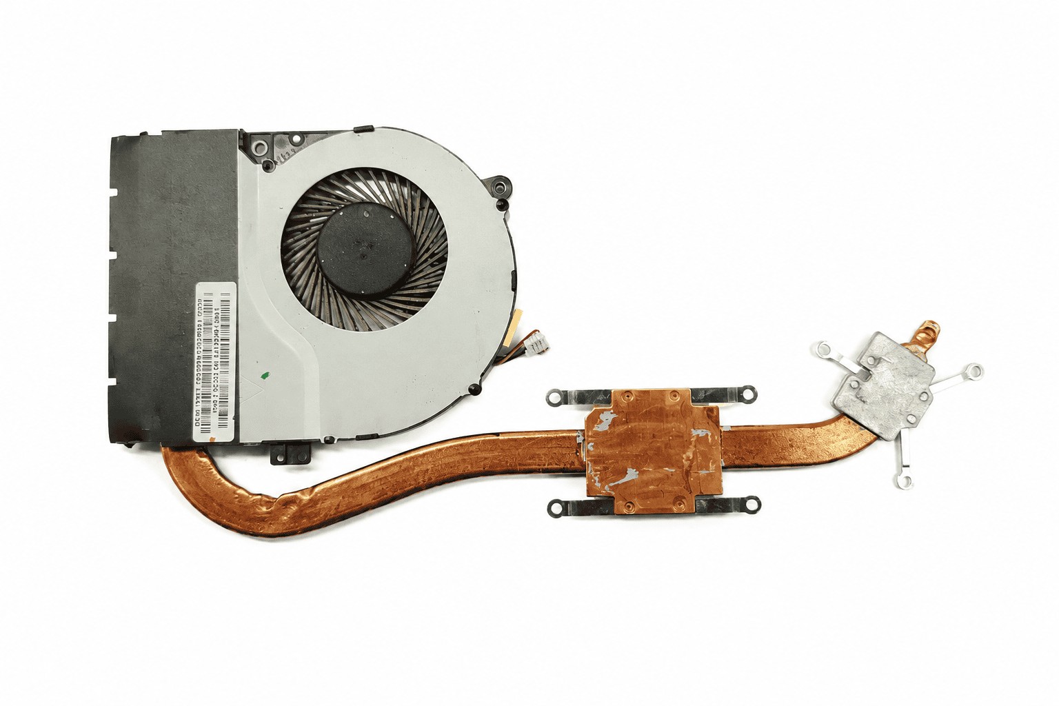 فن و هیت سینک لپ تاپ ASUS X550L برای GPU و CPU اورجینال رو دستگاهی
