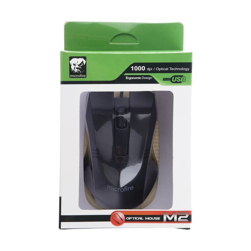 موس آکبند باسیم میکروفایر مدل Microfire X-1000