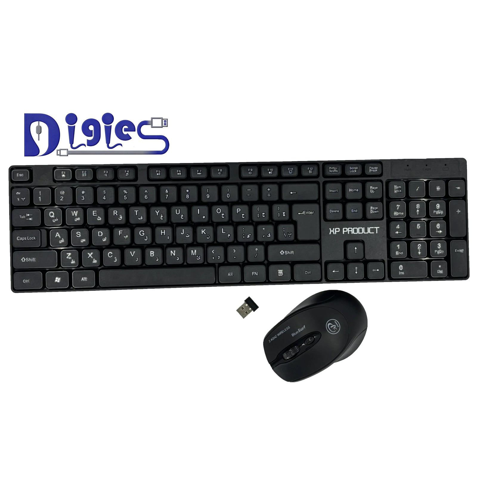 موس و کیبورد وایرلسی xp product مدل XP-5900N
