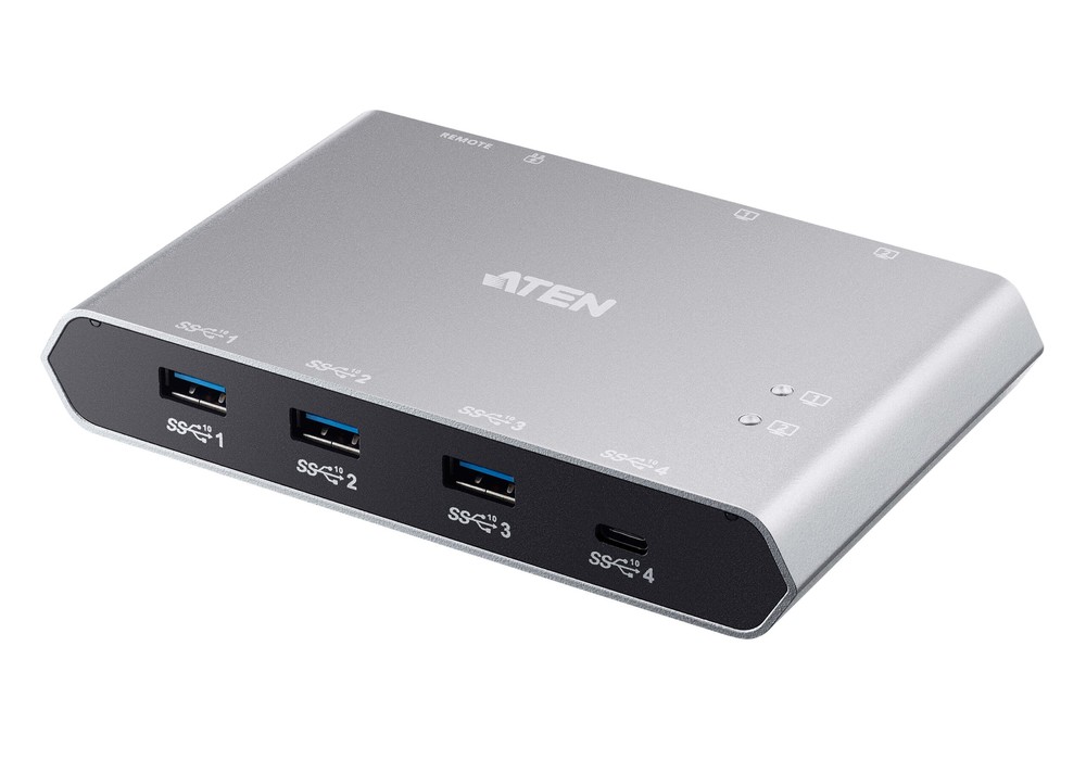 2Port USB-C Gen 2 Sharing Switch with Power Pass-through