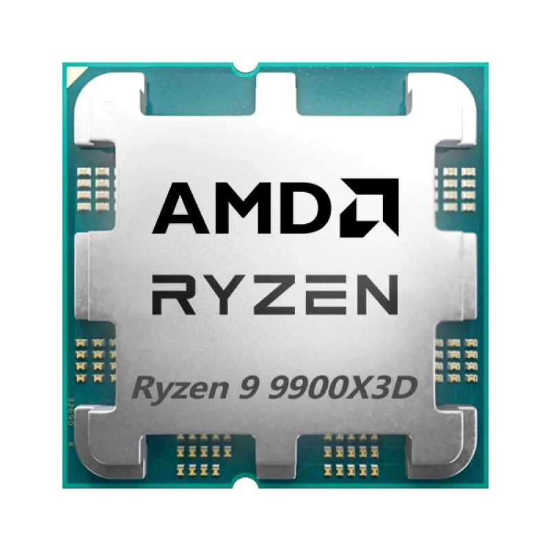 سی پی یو ای ام دی بدون باکس مدل CPU AMD Ryzen 9 9900X3D