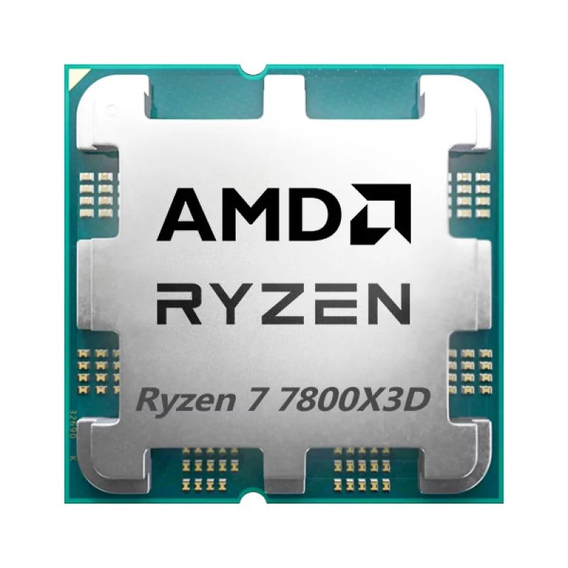سی پی یو ای ام دی بدون باکس مدل CPU AMD Ryzen 7 7800X3D