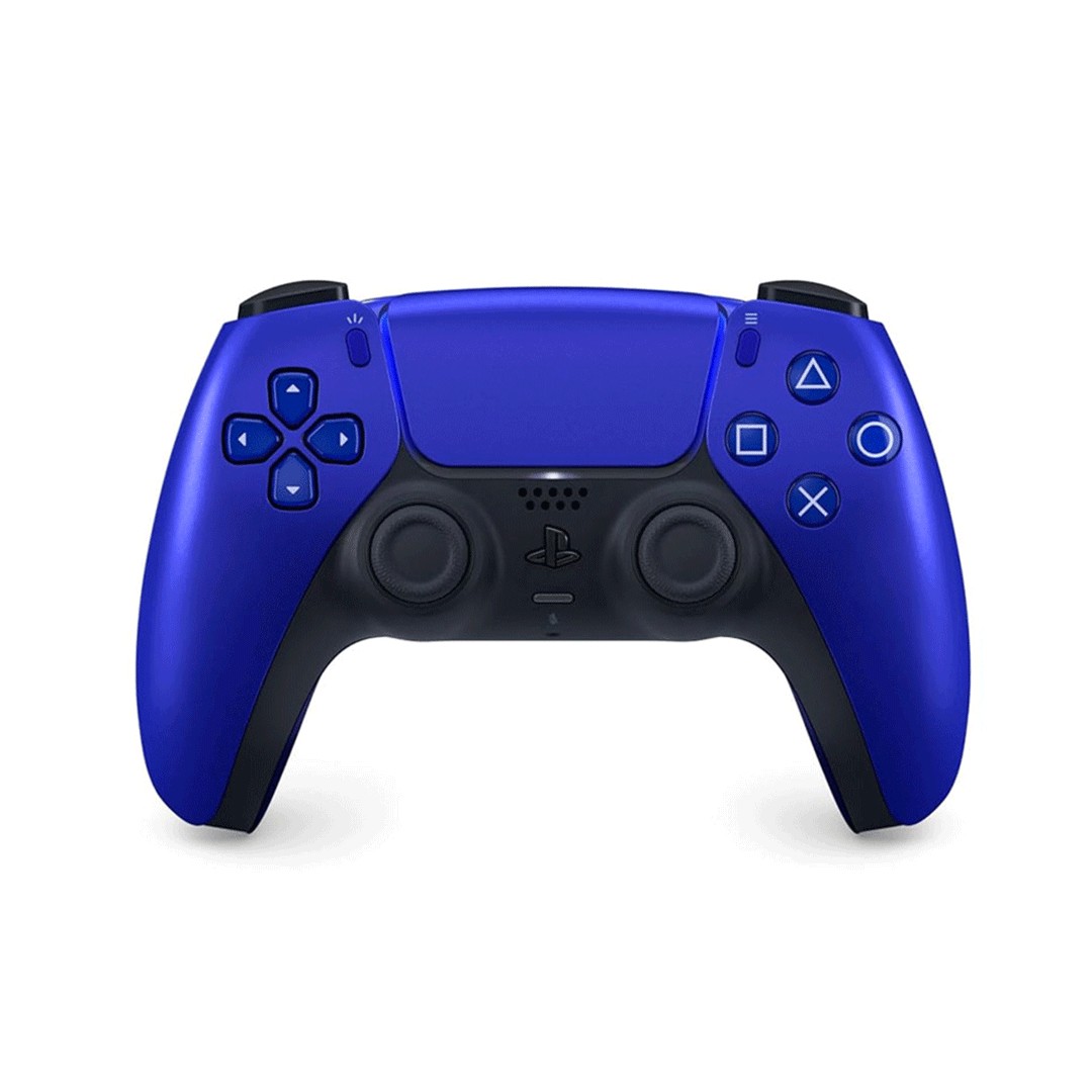 دسته PS5 آبی متالیک یا کروم
