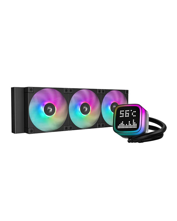 کولر پردازنده DEEPCOOL LP360 ARGB DeepCool LP360 - Black