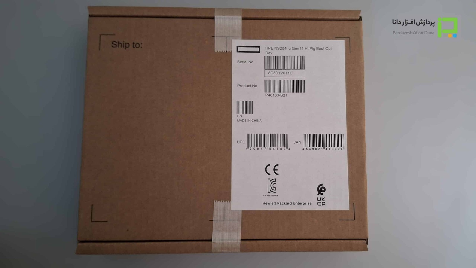 HPE NS204i-u Gen11 Ht Plg Boot Opt Dev P48183-B21