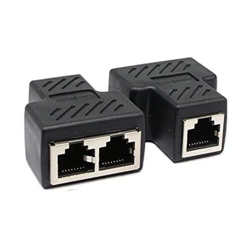 برل شبکه RJ45 به RJ45 یک به دو