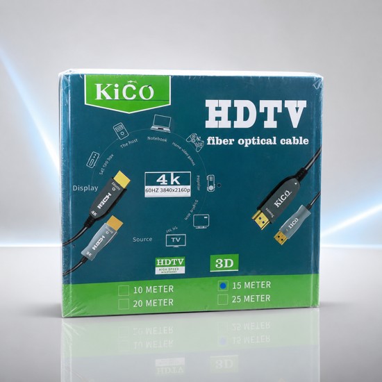 کابل HDMI-KICO-FIBER-4K-15M
