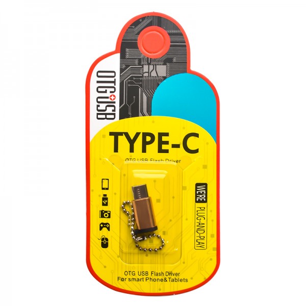 تبدیل OTG (Micro to Type-C) بند آویزدار