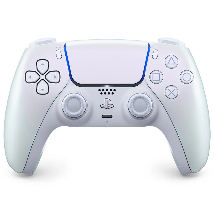 دسته PS5 - سفید مرواریدی کروم