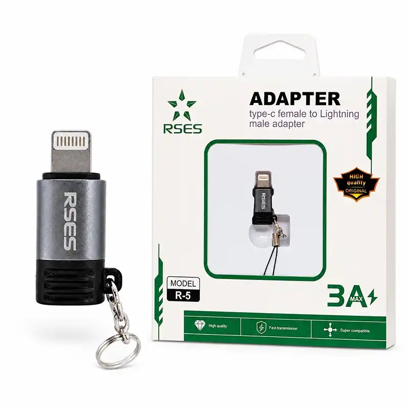 تبدیل usb – c به lightning برند RSES