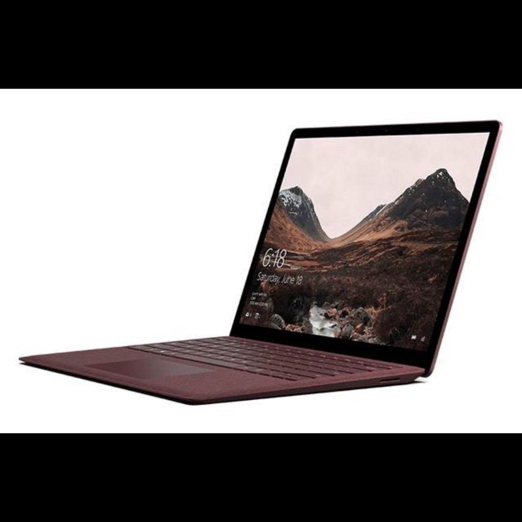 استوک/microsoft surface laptop 1 core i5(7)/ram 8 gig/ssd 256 gig/graphic intel