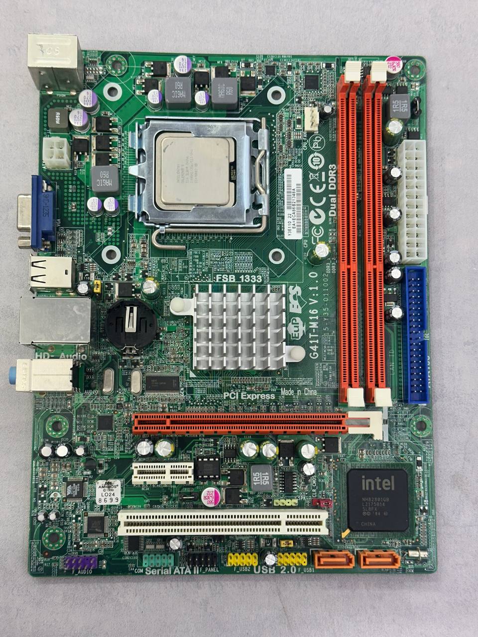 باندل G41T+cpu pentium-DDr3