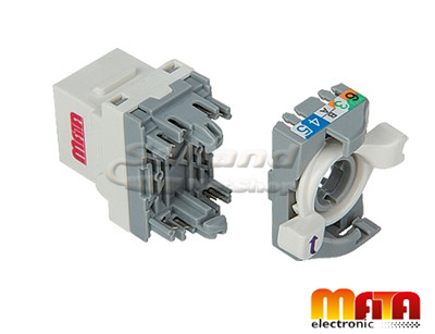 Keystone Cat5e UTP Spiral MataElectronic