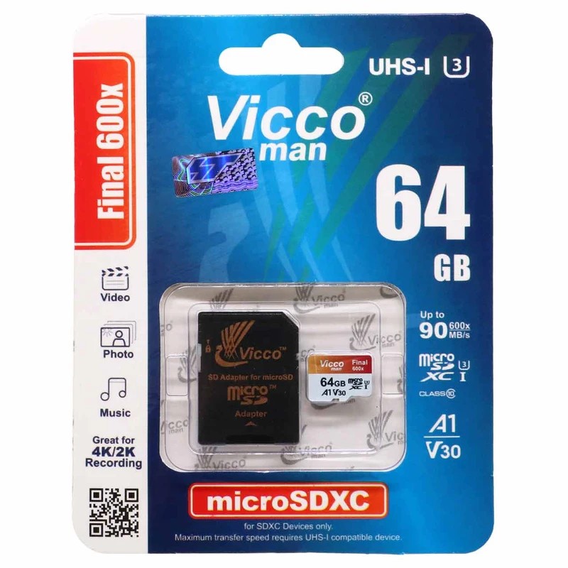 رم میکرو 64 گیگ vicco man