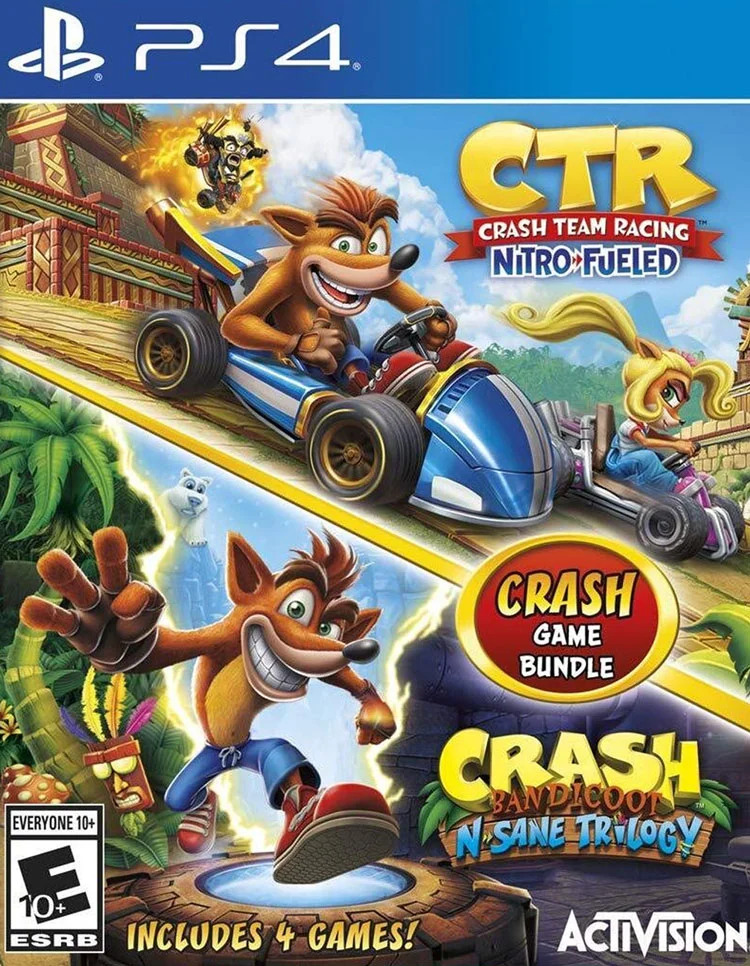 اکانت قانونی بازی CRASH TEAM RACING NITRO-FUELED CRASH BANDICOOT N.SANE TRILOGY