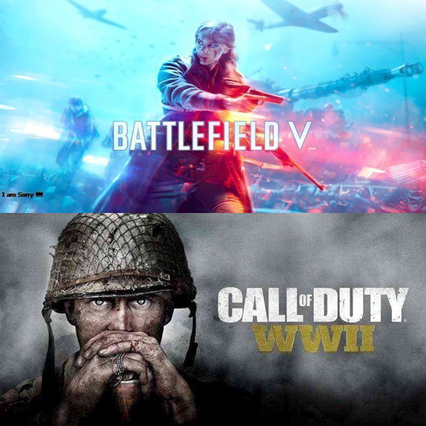 اینترنتی اکانت قانونی بازی Battlefield V و Call Of Duty WW2 Gold Edition برای PS4 و PS5