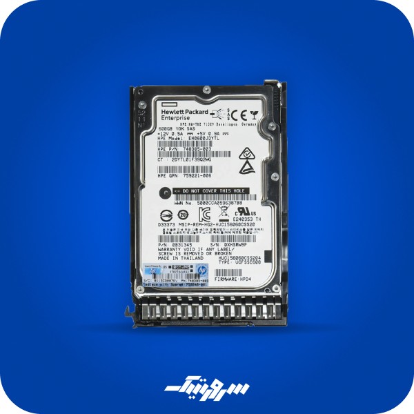 HDD 600GB 10K 6G SFF Sas Enterprise
