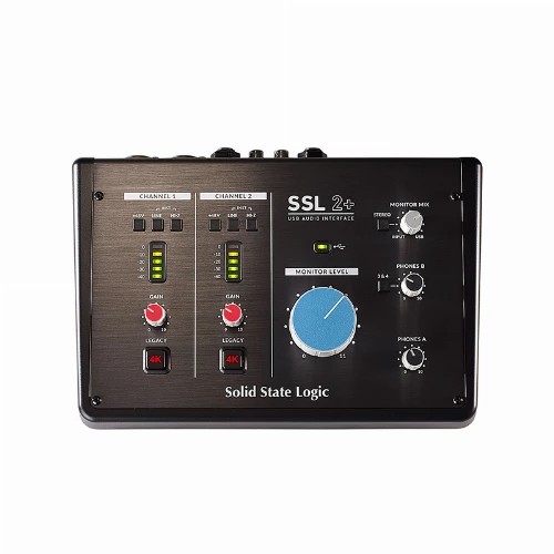 کارت صدا سالید استیت لاجیک Solid State Logic مدل SSL2 Plus (در حد آک)
