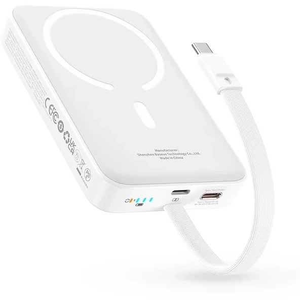 PowerBank BASEUS Magnetic Mini Wireless Fast 10000mAh 30W