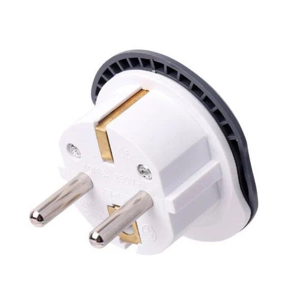 تبدیل برق یک 2PIN نری به یک 3PIN مادگی مدل 3PIN TO 2PIN مدل marken