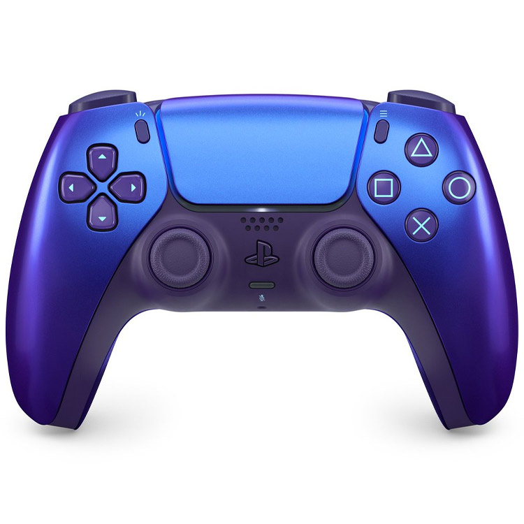 دسته ps5 آبی کروم