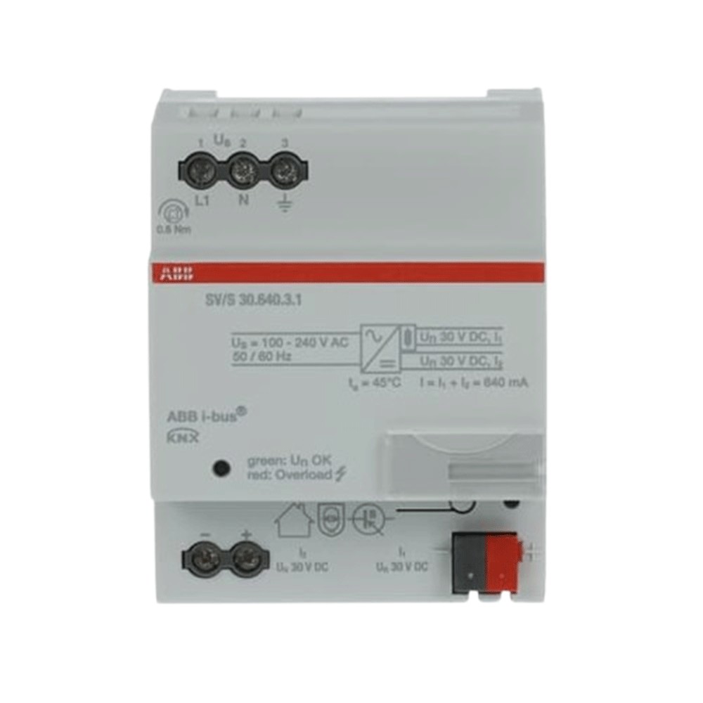 پاورساپلای ABB 640 میلی‌آمپر SV/S 30.640.3.1 منبع تغذیه KNX