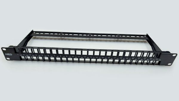 NEO 48 Port Unloaded Patch Panel with Rear Wire Manager