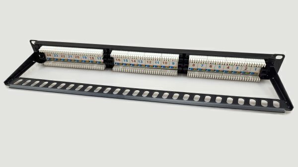 NEO Category 5 UTP 19” 24 Port Patch Panel