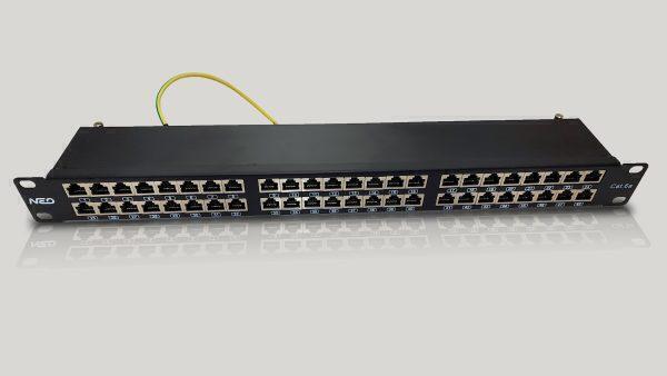 NEO Category 6a SFTP 48 Port Patch Panel Loaded