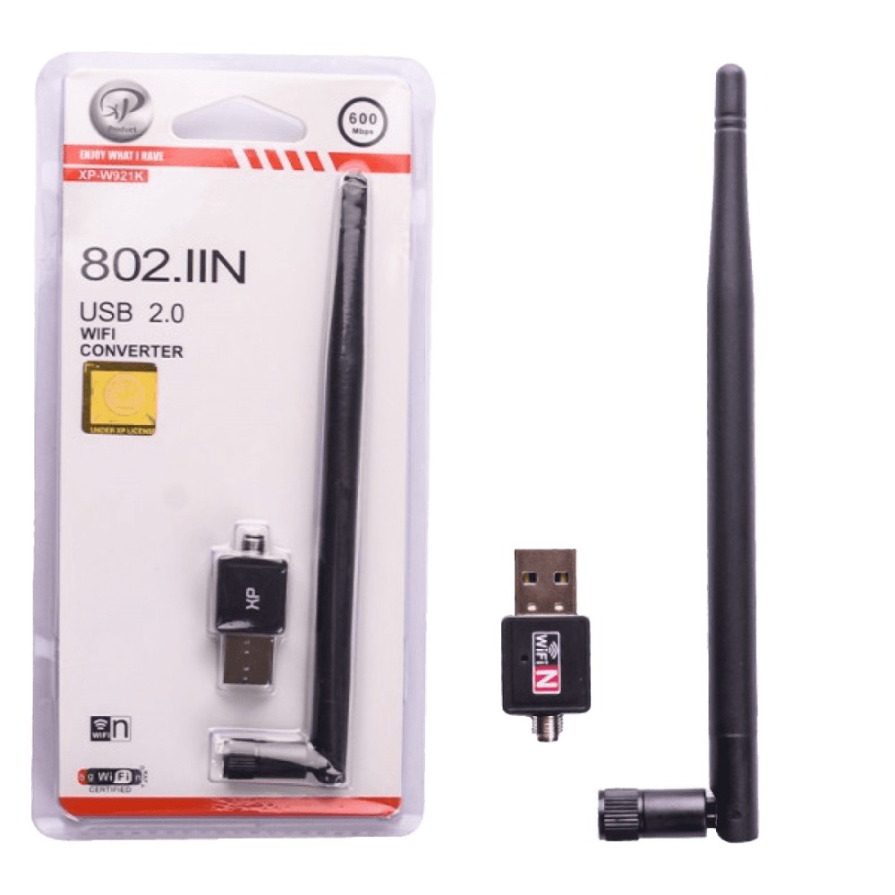 دانگل Wifi آنتن دار XP مدل XP-W921N 600Mbps