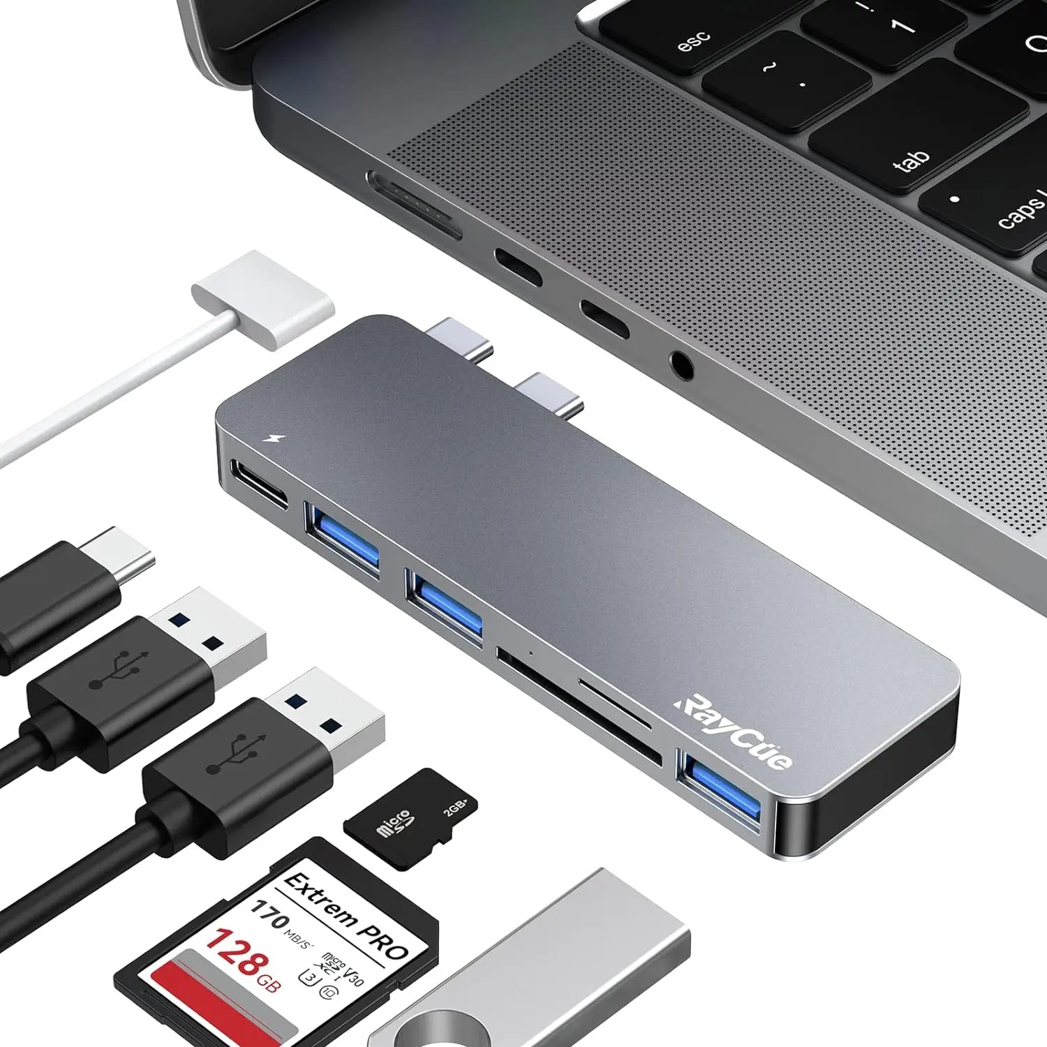 پورت هاب USB C