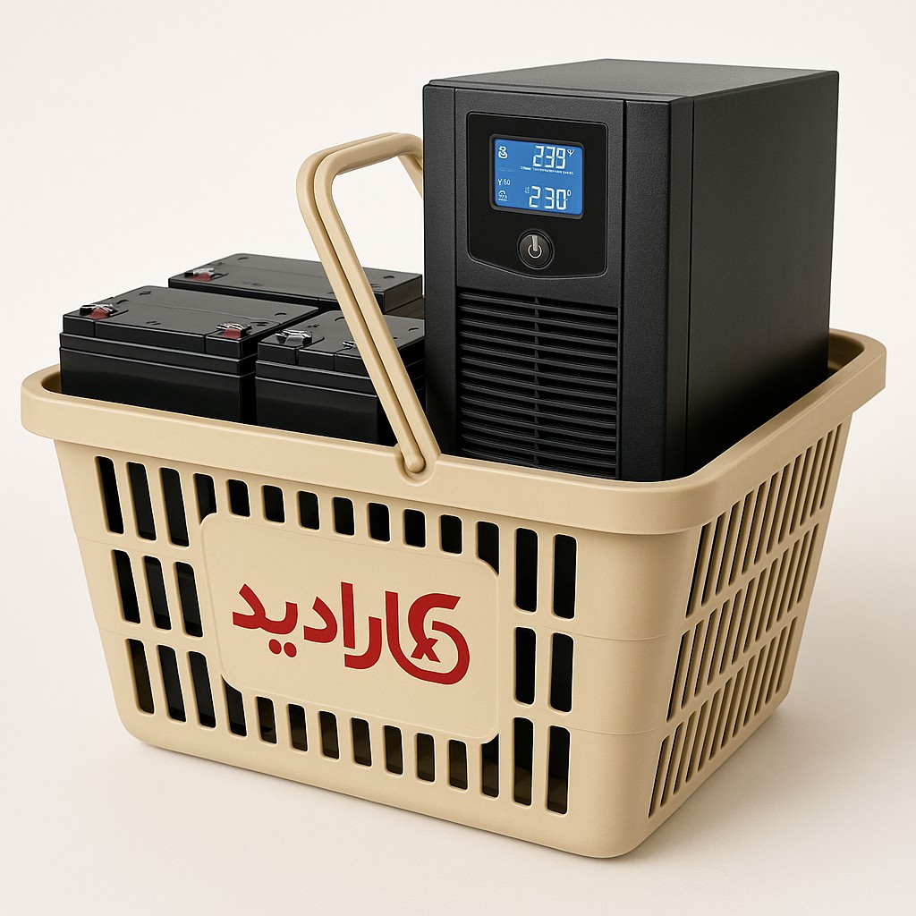 پکیج ups با 4 باطری