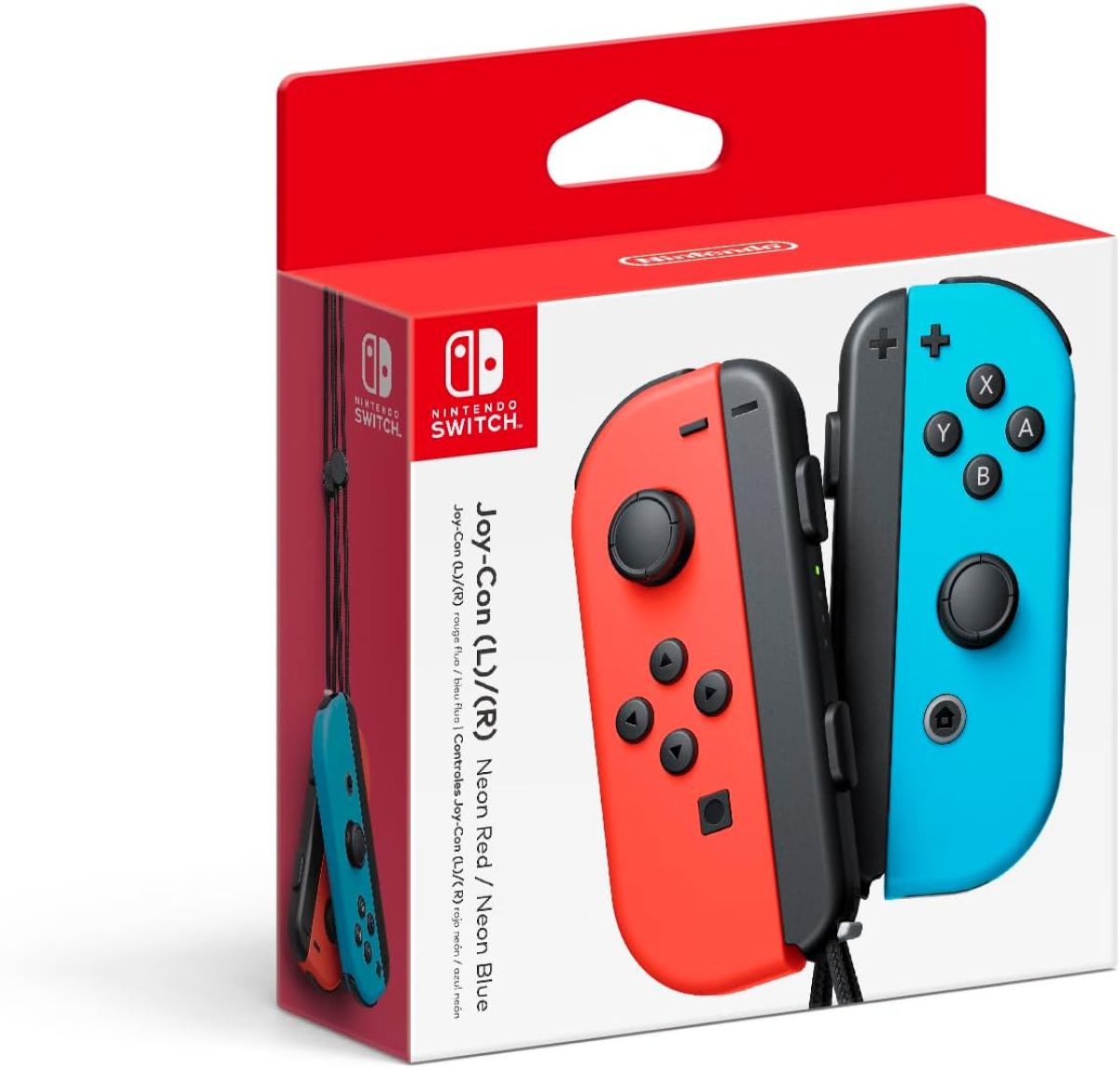 کنترلر Joy-Con Pair مخصوص Nintendo Switch – قرمز و آبی