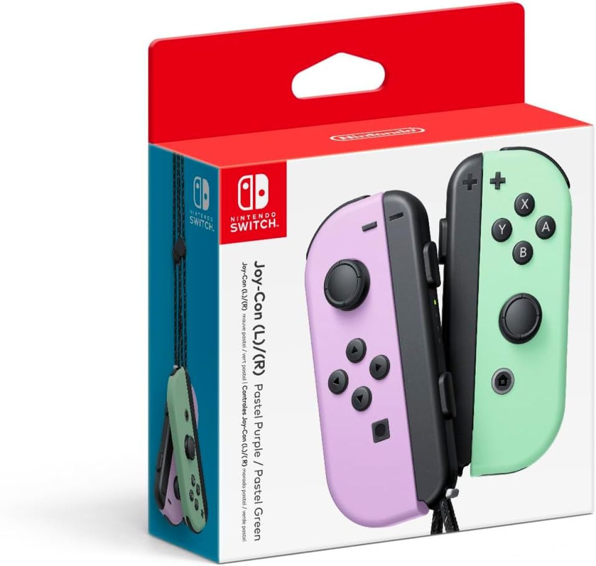 کنترلر Joy-Con Pair مخصوص Nintendo Switch – بنفش و سبز پاستیلی