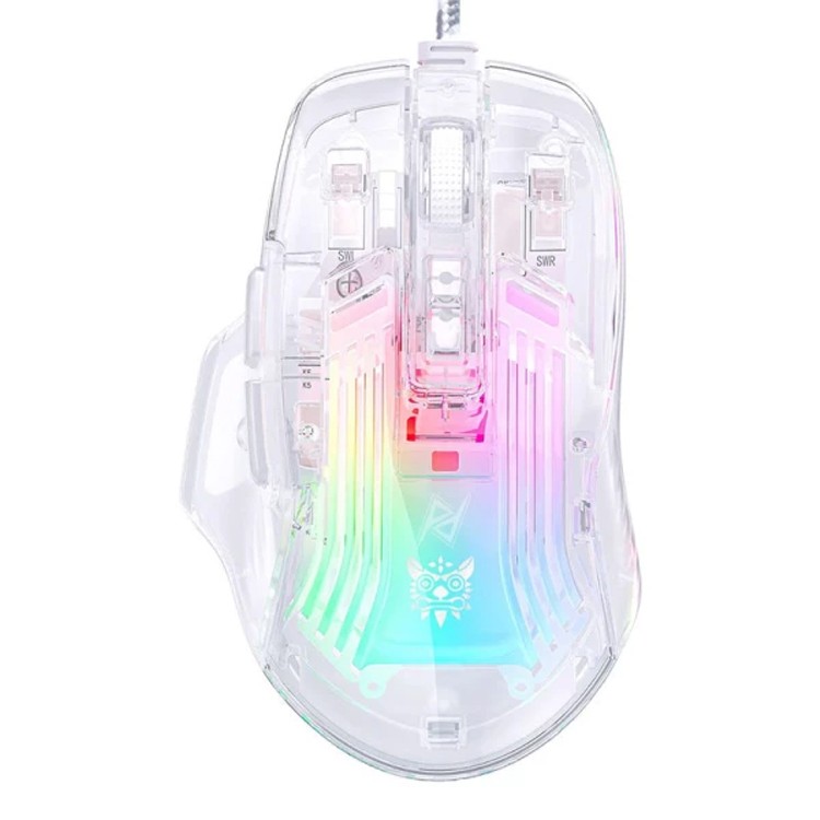 Onikuma CW923 Wired Gaming Mouse – White