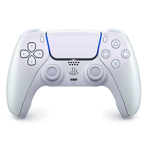 دسته PS5 سفید کروم
